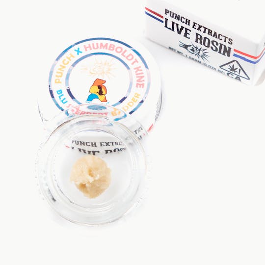 Punch Edibles & Extracts - Blu Sherbert Tier 2 Live Rosin Cold Cure Badder (1g) - 1