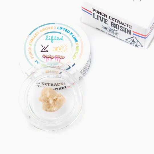 Punch Edibles & Extracts - PCG Pear Mountain Tier 4 Live Rosin Cold Cure Badder (1g) - 1