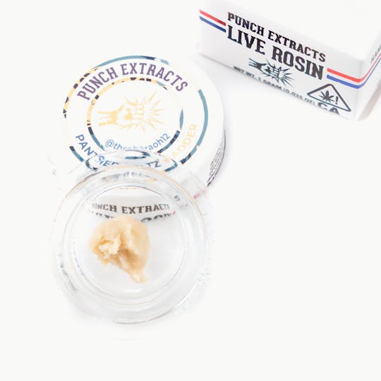 Punch Edibles & Extracts - Panther Beltz Tier 3 Live Rosin Cold Cure Badder (1g) - 1
