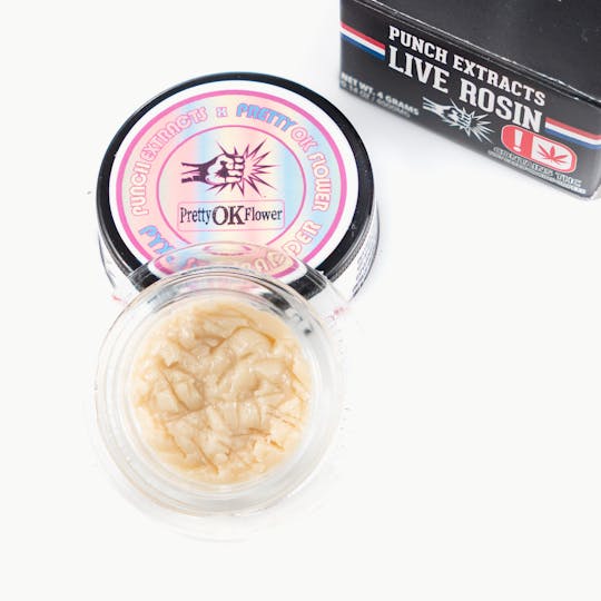 Punch Edibles & Extracts - Pyxy Styx Silver Tier Live Rosin Cold Cure Badder (4g) - 1