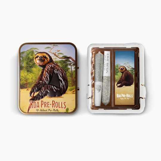 dompen™ & Koa - Koa Doubles - Live-Resin Infused Pre-Rolls .7g (2pk) - Shogun - 1