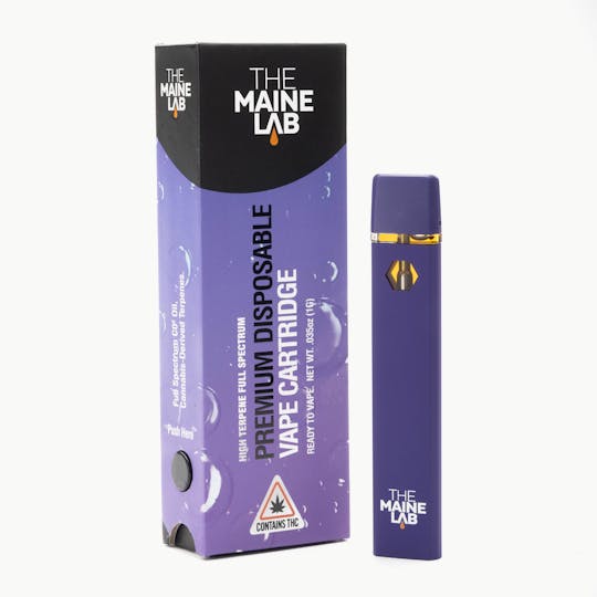 The Maine Lab - 1.0G Platinum Lemon Cherry Gelato Disposable - 1