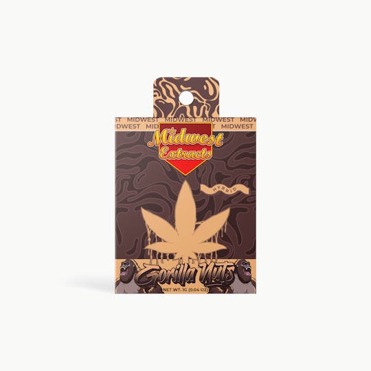 Midwest Extracts - Midwest Extracts | Gorilla Nutz | Cartridge | 1G - 1