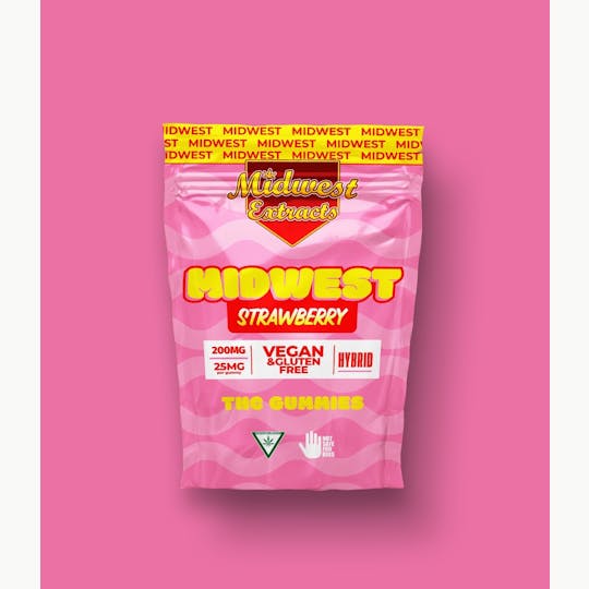 Midwest Extracts - Midwest Extracts | Strawberry | 8pk - 1