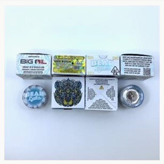 Bear Labs - Lemon Pie Hoe T3 Live Rosin - 1g - 1