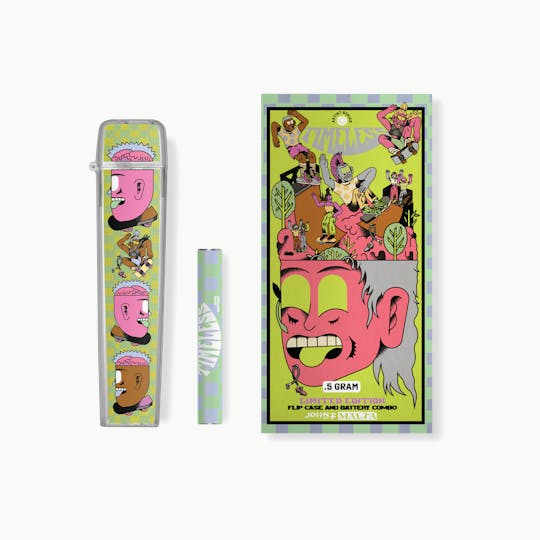 Timeless Vapes - Shred For The Cure 2025 Flip Case Combo 0.5G - 1