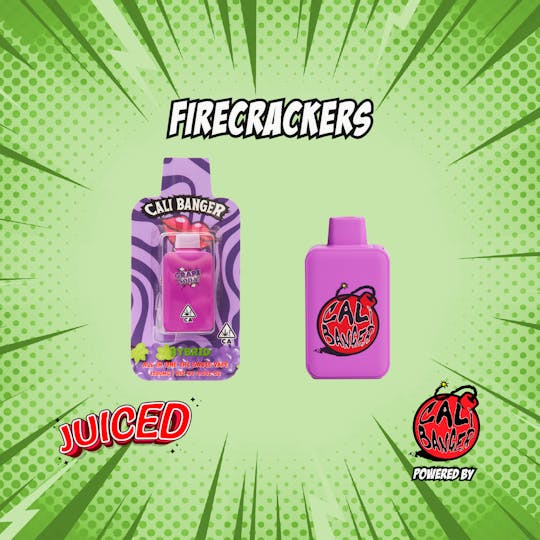 Firecracker by Cali Banger - Juiced Vape Grape Soda 1.2 G - 1