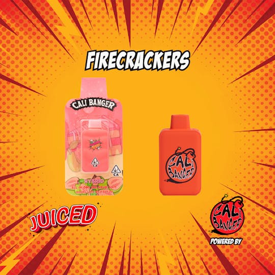 Firecracker by Cali Banger - Juiced Vape Guava Cake 1.2 G - 1