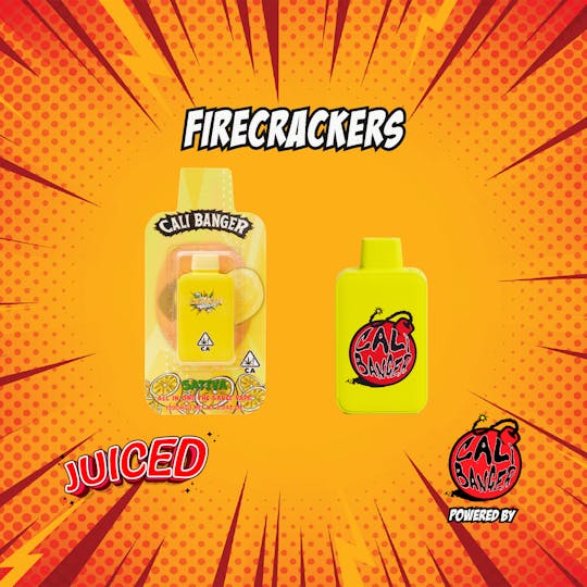 Firecracker by Cali Banger - Juiced Vape Lemon Drop 1.2 G - 1