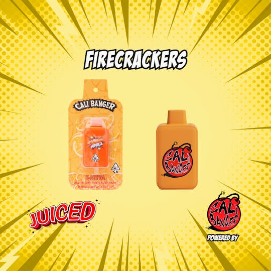 Firecracker by Cali Banger - Juiced Vape Orange Popsicle 1.2 G - 1