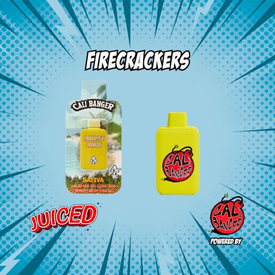 Firecracker by Cali Banger - Juiced Vape Pineapple Breeze 1.2 G - 1
