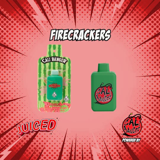 Firecracker by Cali Banger - Juiced Vape Watermelon 1.2 G - 1