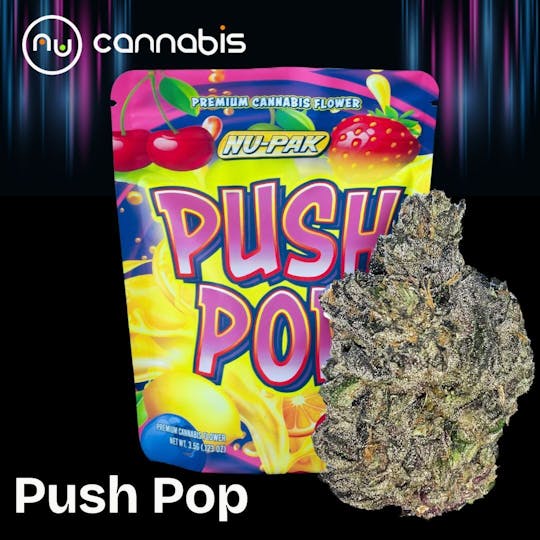Nu Cannabis Brand - NuCannabis - Push Pop 7g - PREMIUM INDOOR FLOWERS - 1