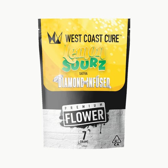 West Coast Cure - Lemon Sourz - 7G Diamond Infused Premium Flower - 1