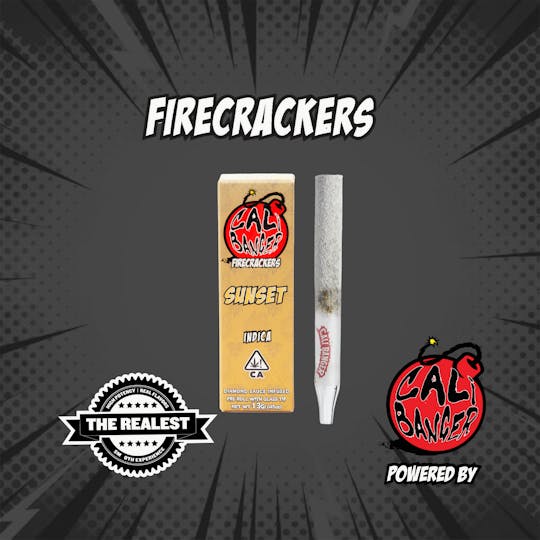 Firecracker by Cali Banger - Firecracker Infused Pre Roll Sunset 1.3 Gr - 1