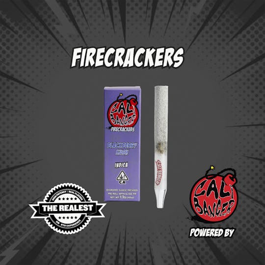 Firecracker by Cali Banger - Firecracker Infused Pre Roll Blackberry Kush 1.3 Gr - 1