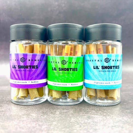 Coastal Remedies - Mimosa | 10 Pack Lil Shorties .5g Preroll | Coastal Remedies - 1