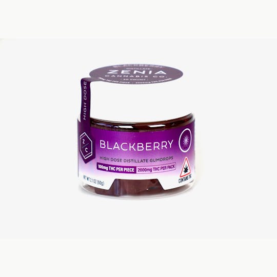 Zenia Cannabis Co - Blackberry Gumdrops - 2000mg - 1