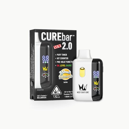 West Coast Cure - Blue Dream - 1G AIO CUREbar 2.0 - 1