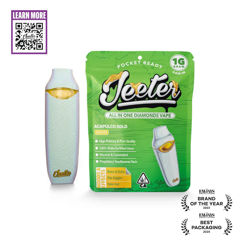 Jeeter Nite Cap Live Resin Disposable 1g disposable