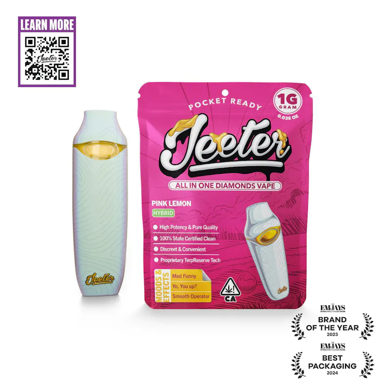 Jeeter Pink Lemon Diamonds Disposable 1g disposable