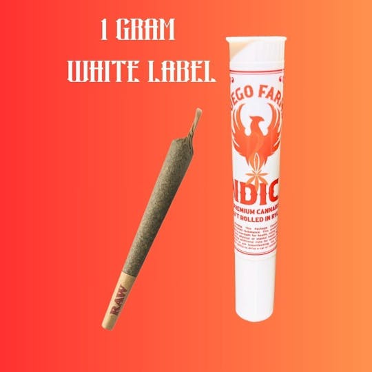 Fuego Farms - Fuego Farms 1g Pre-Roll - Dark Chocolate (White Label) - 1