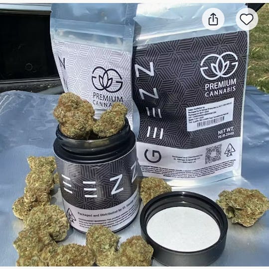 Geezz - Geezz | Godfather OG (5g) | Indica | THC 22.83% CBD 0.049% - 1