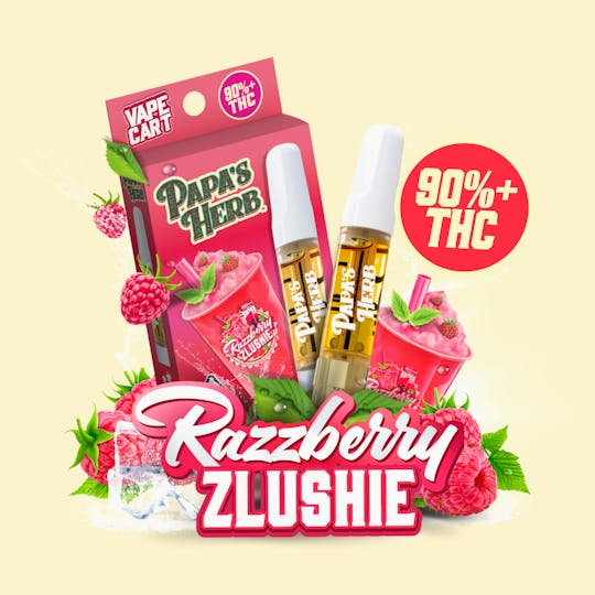 Papa's Herb - Papa's Herb Razzberry Zlushie (1g) Vape Cartridge - 1