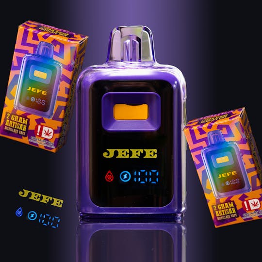 Noble Nectar - JEFE 2G Distillate All-in-One Disposable - Banana Bonanza (Indica) - 1