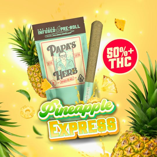 Papa's Herb - Pineapple Express (1g) Infused Preroll - 1