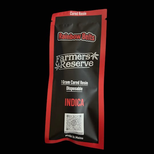 Farmers Reserve - 1 gram-Rainbow Belts Cured Resin -Disposable Vape - 1