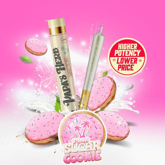 Papa's Herb - Pink Cookies (1g) Preroll - 1