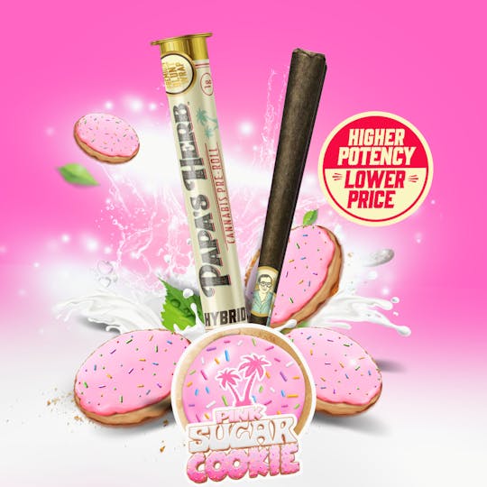 Papa's Herb - Pink Cookies (1g) Blunt - 1
