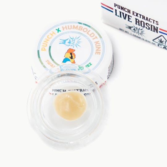 Punch Edibles & Extracts - Swamp Water Fumez Tier 3 Live Rosin Cold Cure Badder (1g) - 1