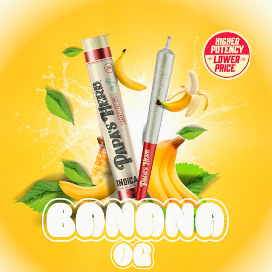 Papa's Herb - Banana OG (1g) Preroll - 1