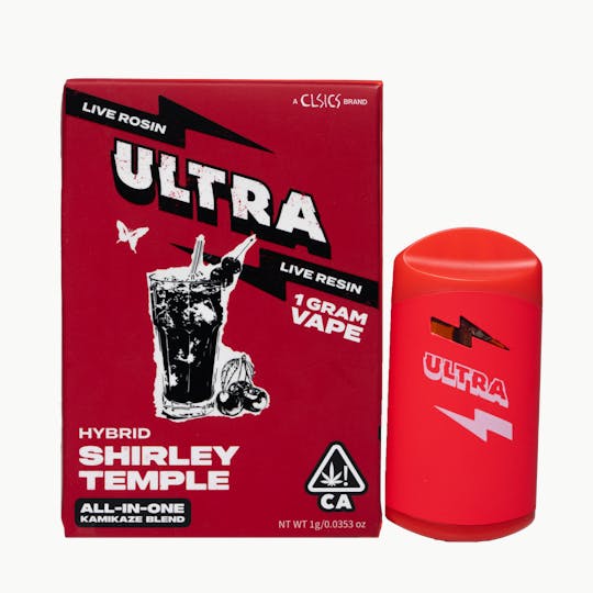 Ultra - Shirley Temple - 1g Live Rosin/Live Resin All-In-One Vape - 1