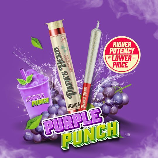 Papa's Herb - Purple Punch (1g) Preroll - 1