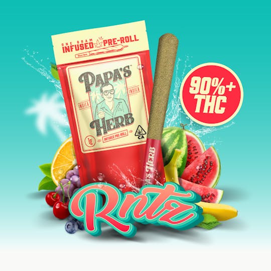 Papa's Herb - RNTZ (1g) Infused Preroll - 1