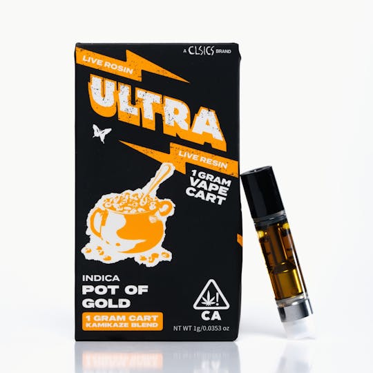 Ultra - Pot of Gold - Live Rosin/Live Resin Vape Cartridge 1g - 1