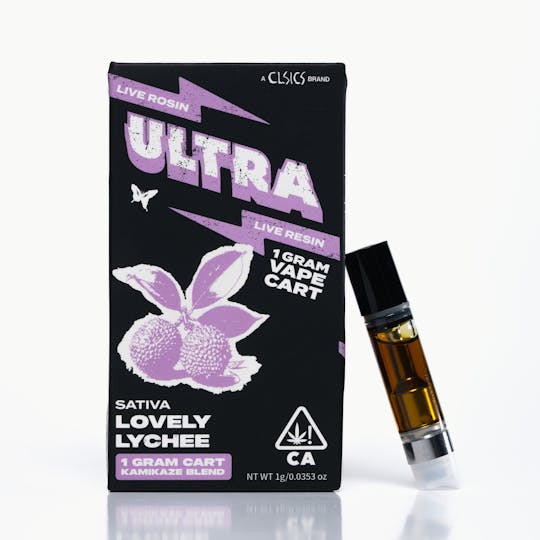 Ultra - Lovely Lychee - Live Rosin/Live Resin Vape Cartridge 1g - 1