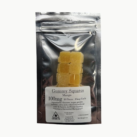 Indico - 100mg Mango Hash Rosin Gummies - 207 Kitchen - 1
