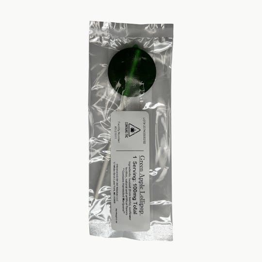 Indico - 100mg Green Apple Lollipop - 207 Kitchen - 1