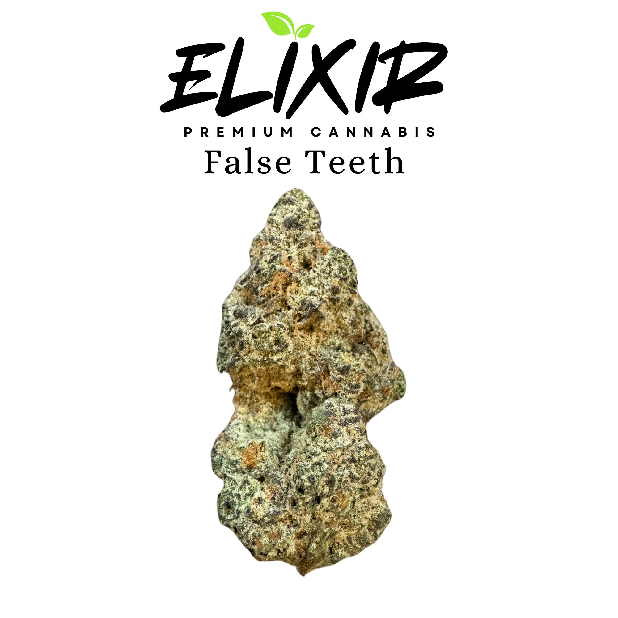 Elixir Extracts - False Teeth - Elixir Flower (BUY 2 OUNCES GET 1/2 OUNCE FREE) - 1