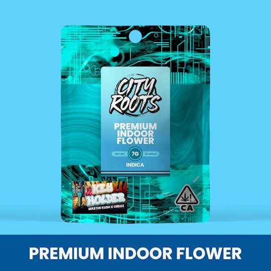 City Roots - Key Holder (Indica) Premium Flower 7g - 1