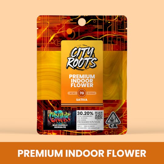 City Roots - Crunk (Sativa) Premium Flower 7g - 1