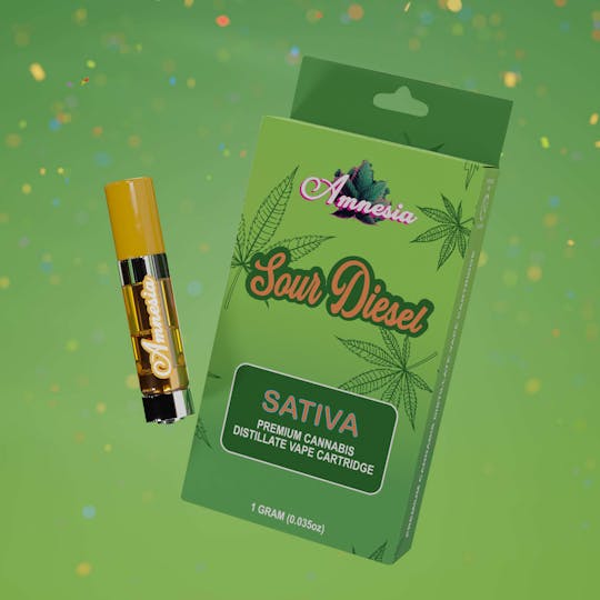 Amnesia MI - Sour Diesel - Cart 1g - 1