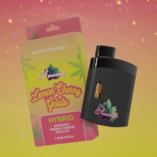 Amnesia MI - Lemon Cherry Gelato - Disposable 2g - 1
