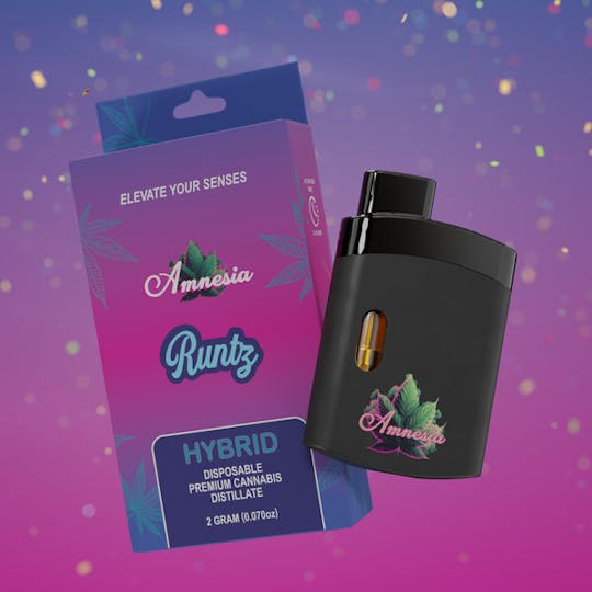 Amnesia MI - Runtz - Disposable 2g - 1