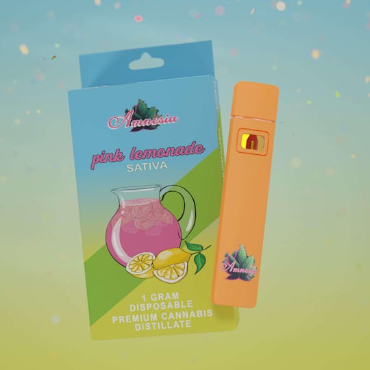 Amnesia MI - Pink Lemonade - Disposable 1g - 1
