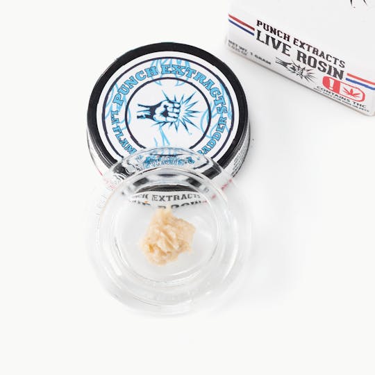 Punch Edibles & Extracts - La Flama Blanca Silver Tier Live Rosin Cold Cure Badder (1g) - 1
